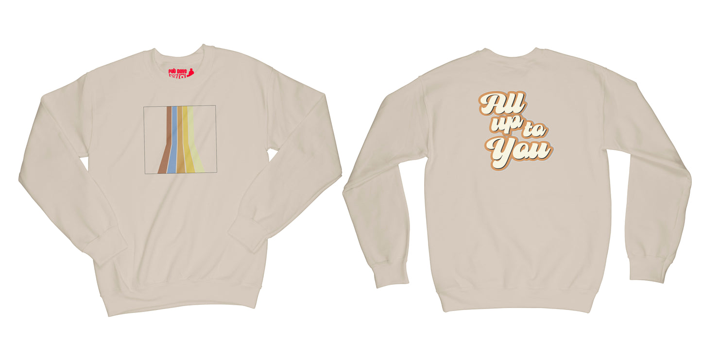 Avery Raquel All Up To You Sweatshirt Small Sand
