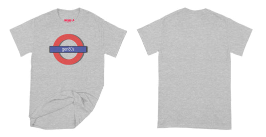 gen80s Much More Simple T-Shirt Small Sport Grey