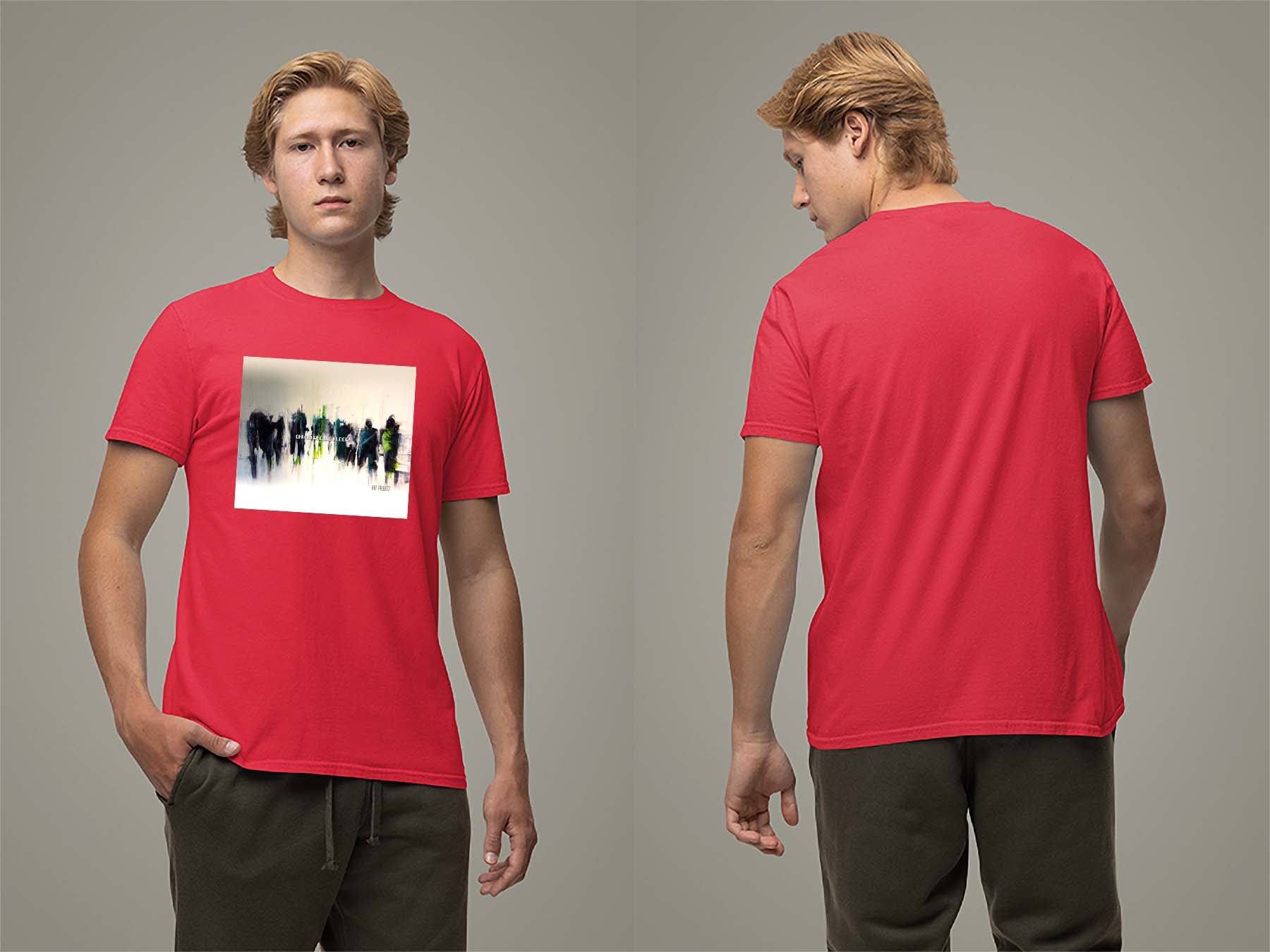 Art Project T-Shirt Small Red