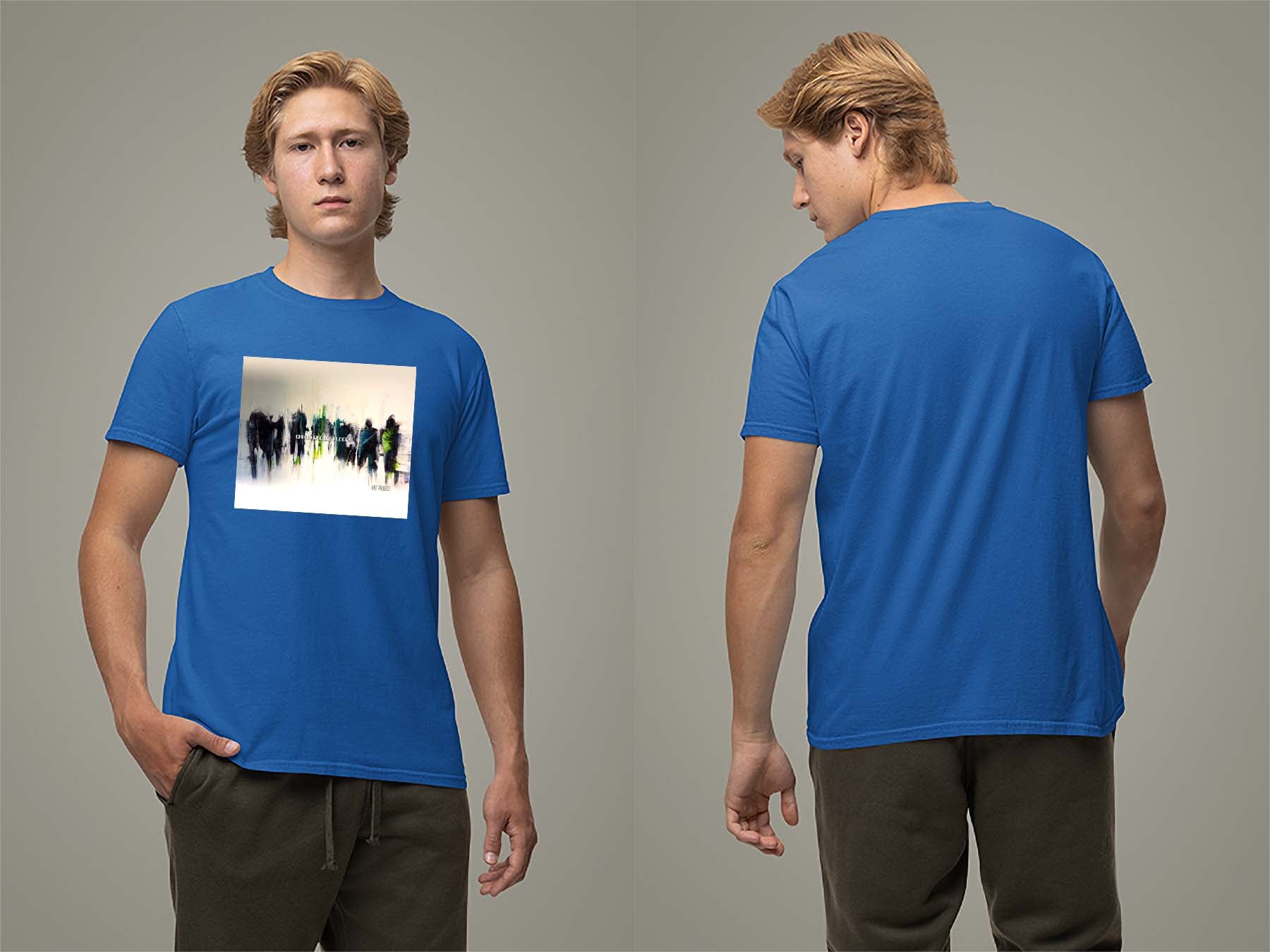 Art Project T-Shirt Small Royal