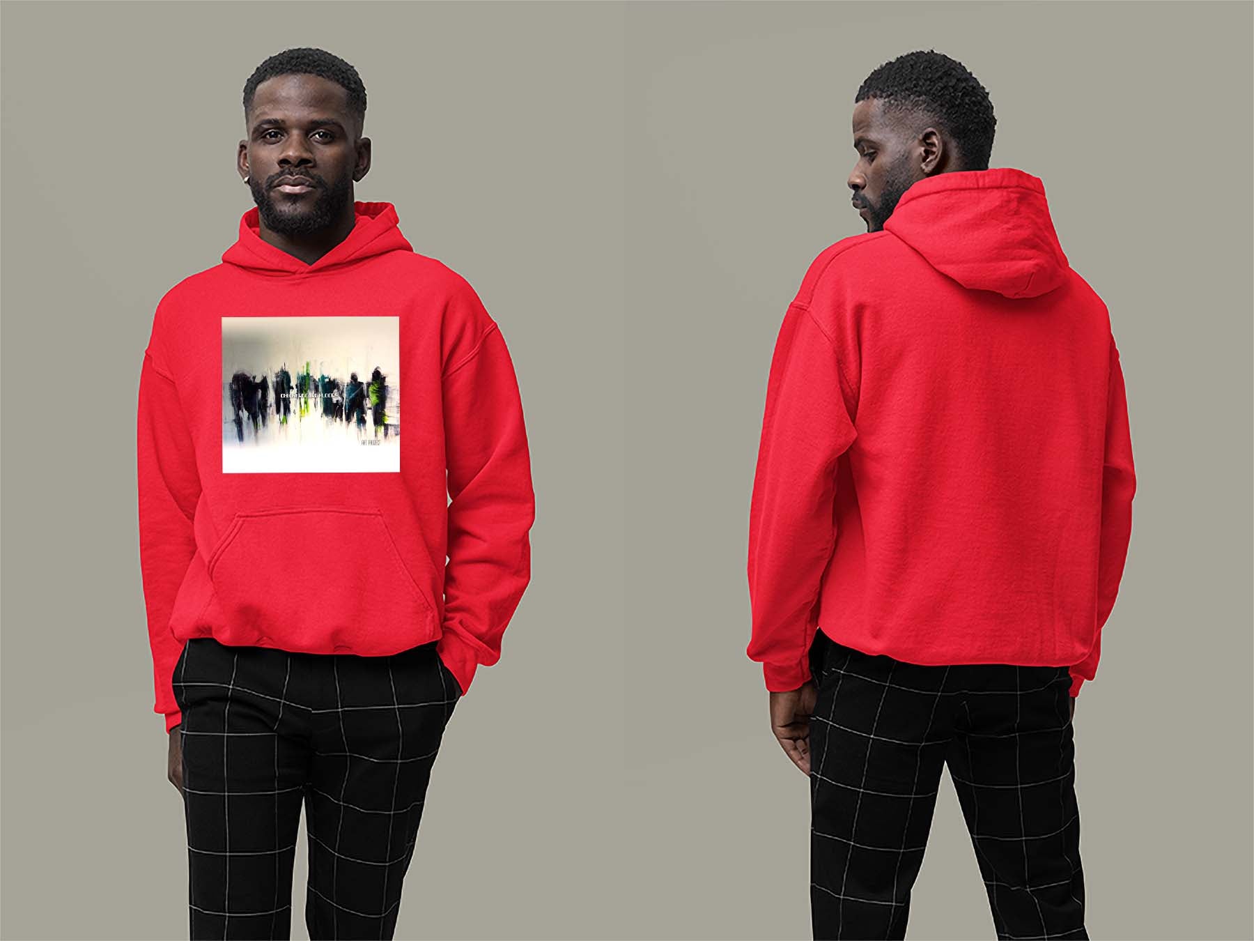 Art Project Hoodie Small Red