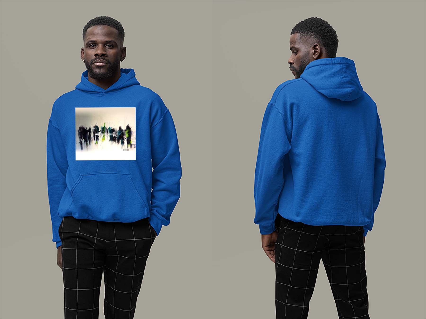 Art Project Hoodie Small Royal