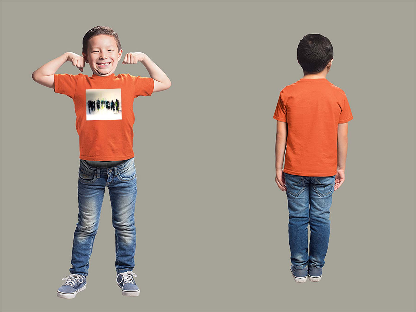 Art Project Youth T-Shirt Youth Small Orange