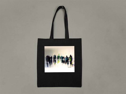 Art Project Tote Bag  Black