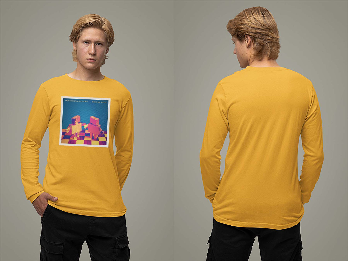 Hold Me Again Long Sleeve Small Gold