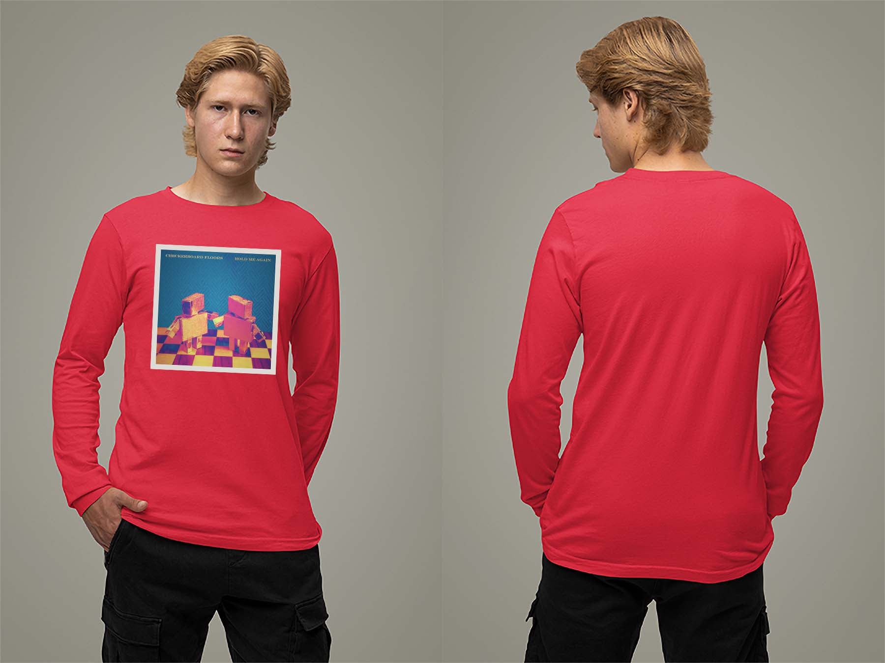 Hold Me Again Long Sleeve Small Red