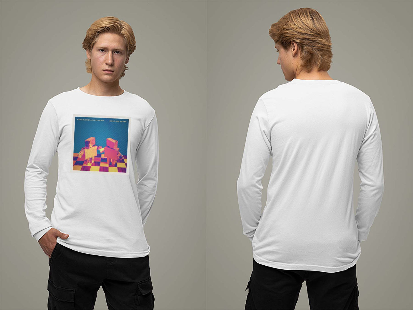 Hold Me Again Long Sleeve Small White