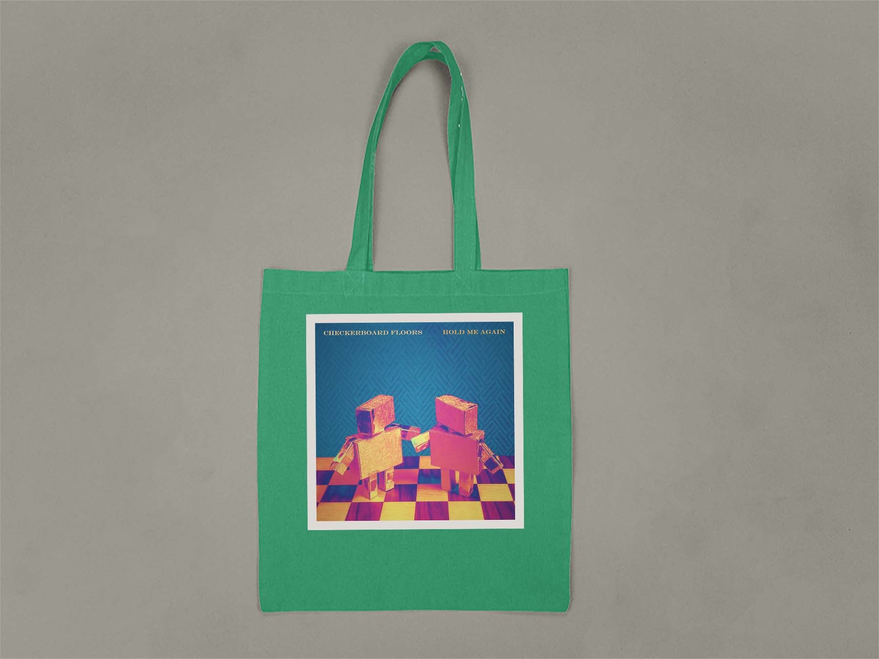 Hold Me Again Tote Bag  Kelly Green