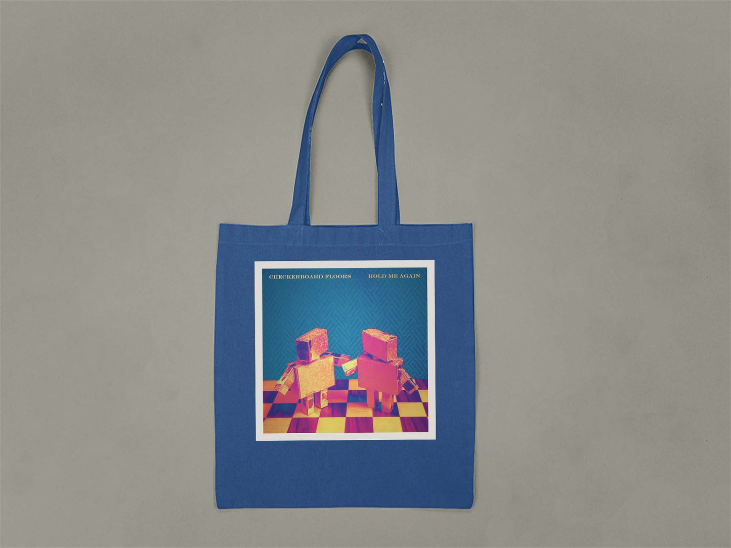 Hold Me Again Tote Bag  Royal