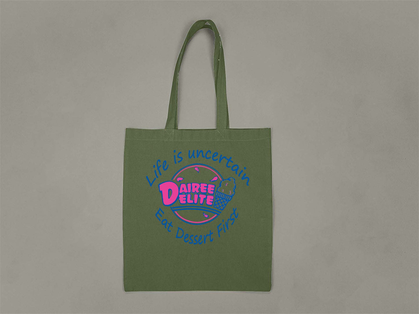 Logo Tote Bag  Forest Green