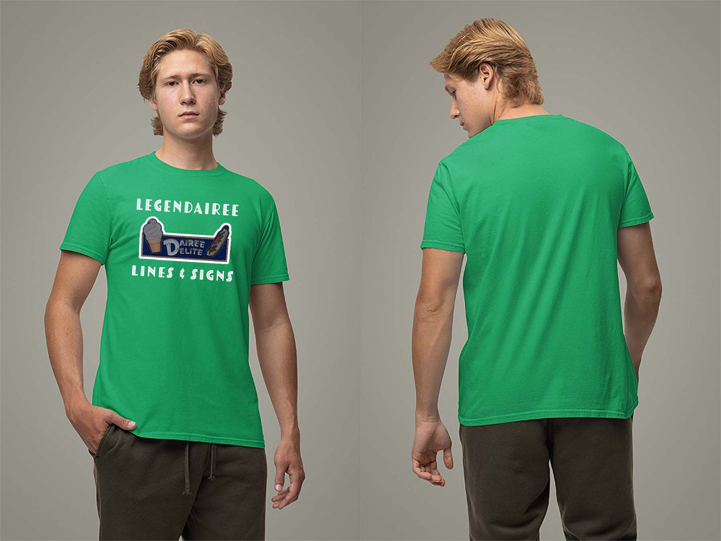 Legendairee T-Shirt Small Irish Green