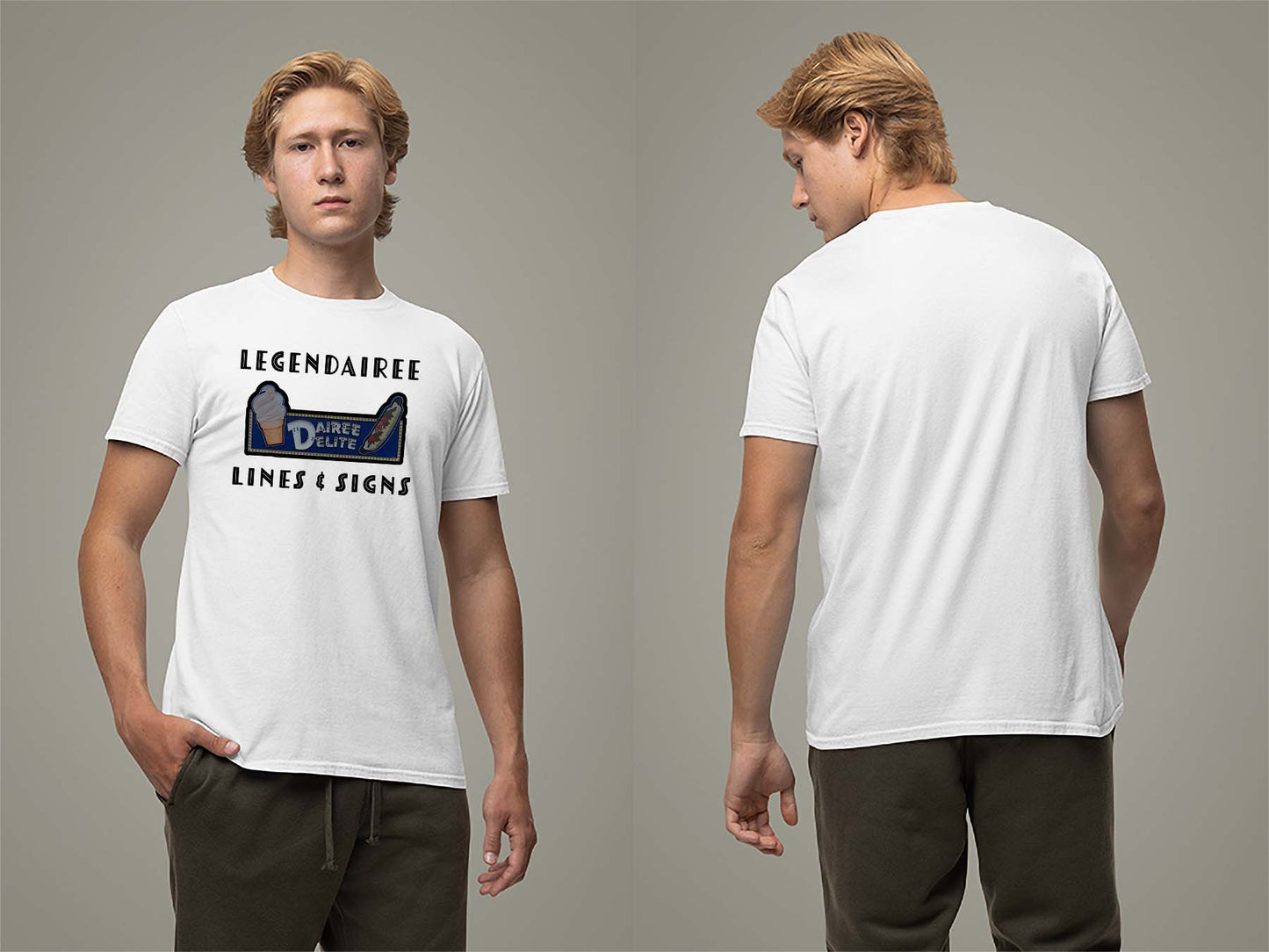 Legendairee T-Shirt Small White
