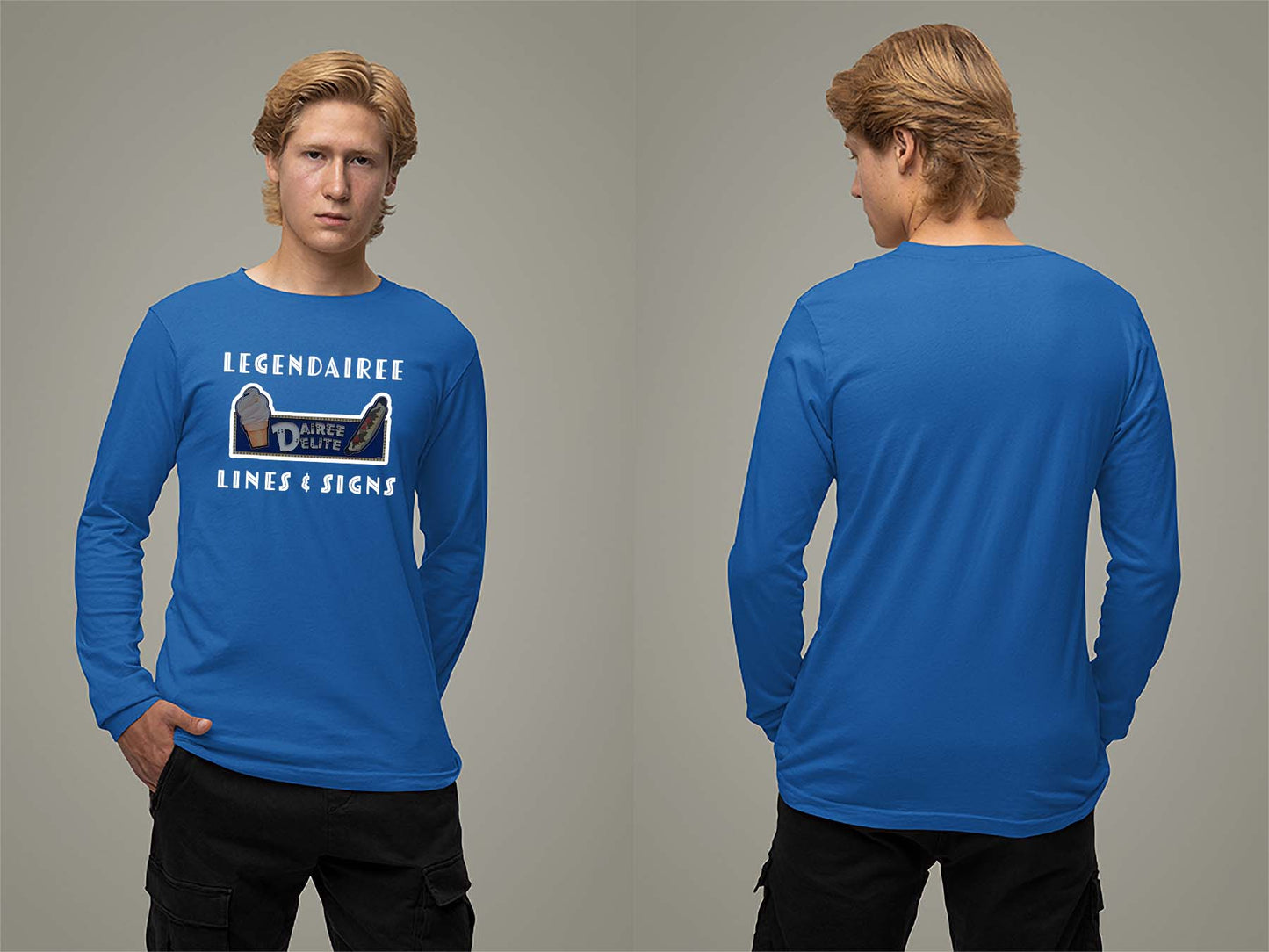 Legendairee Long Sleeve Small Royal