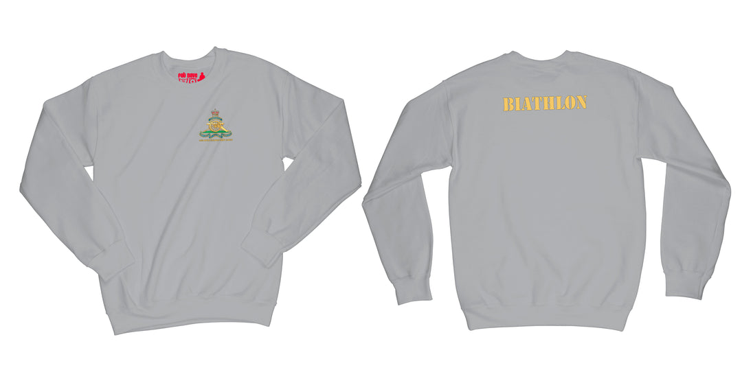 2659 Royal Canadian Army Cadets Biathlon Sweatshirt Small Sport Grey