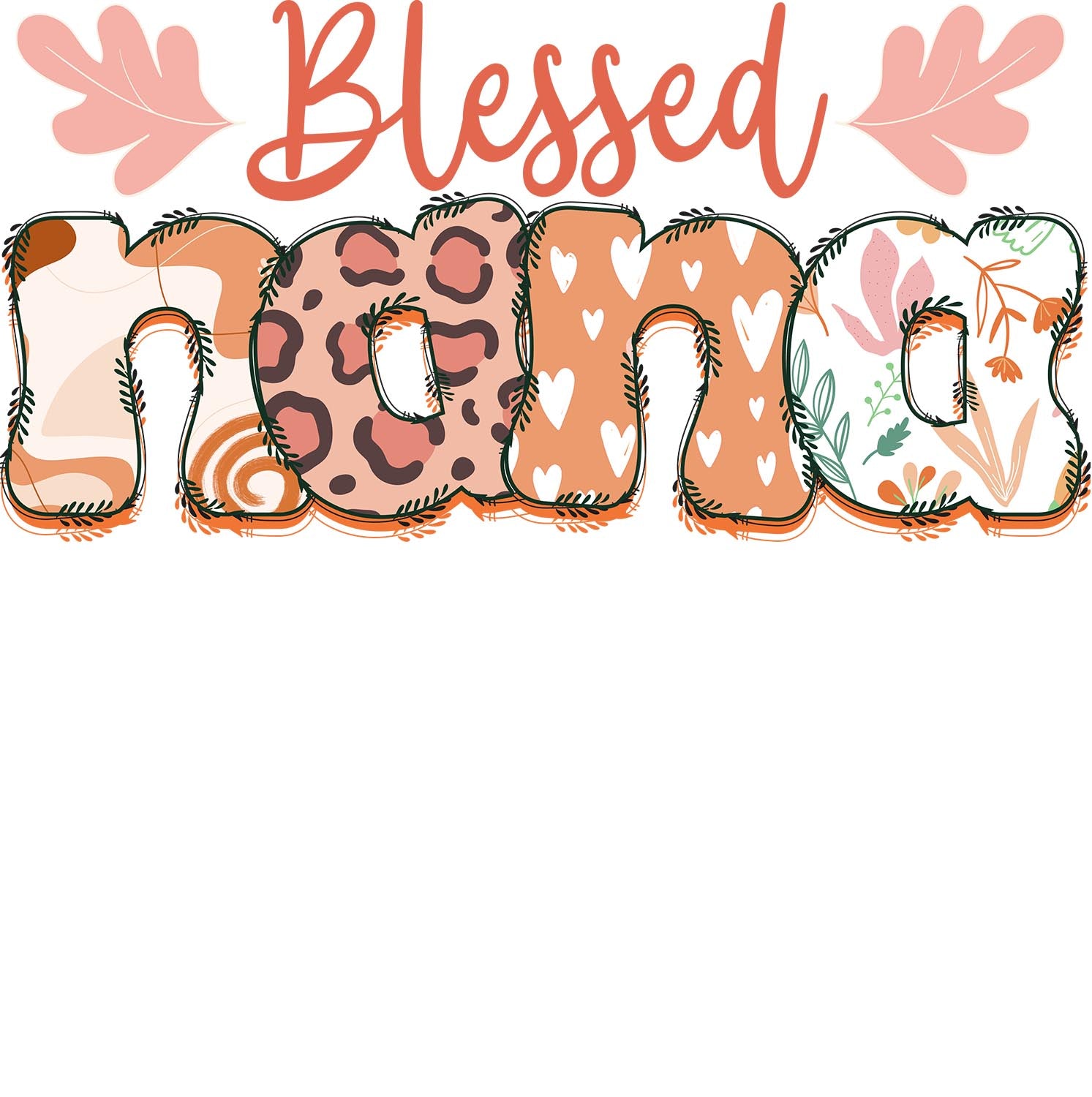 Blessed Nana Mother'S Day Sublimation