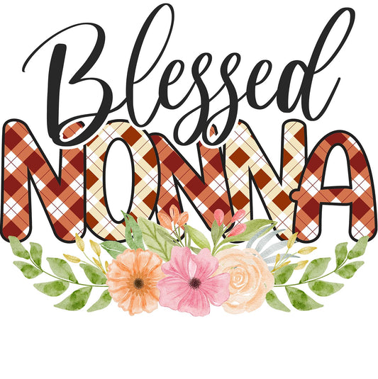 Blessed Nonna Sublimation Mother'S Day