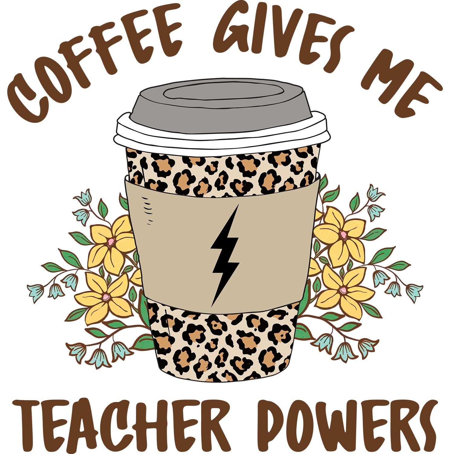 Coffe gives me teacher powers