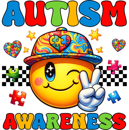 Autism Awareness Emoticon