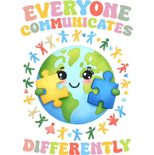 Everyone Communicates Hands Earth