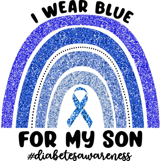 I Wear Blue For My Son