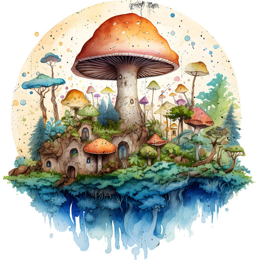 Mushrooms Earth Universe