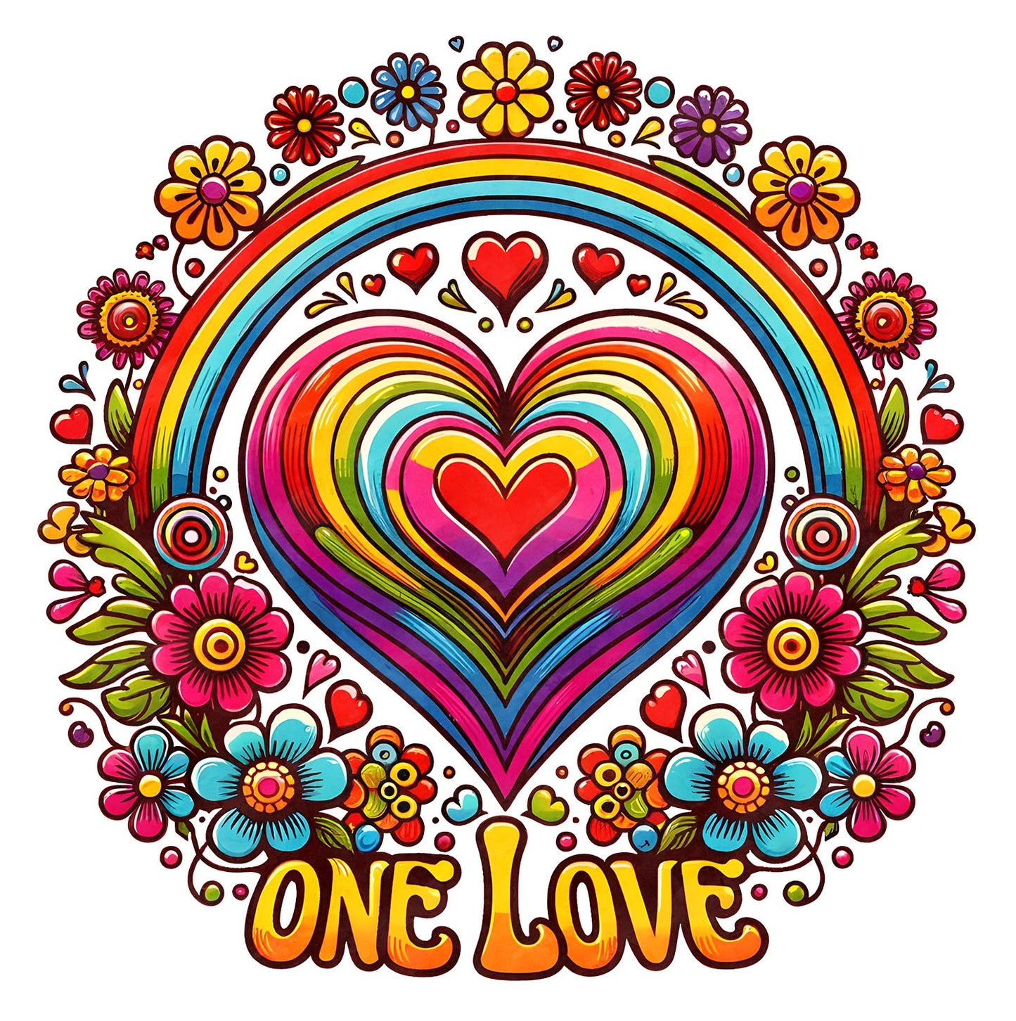 One Love Heart