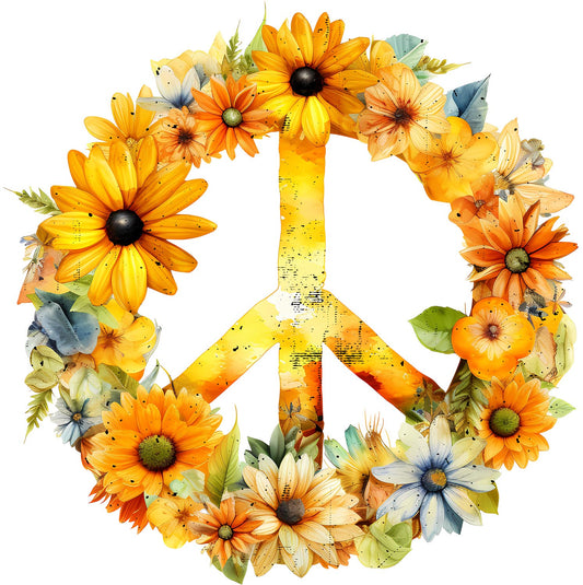 Peace Sign Flowers