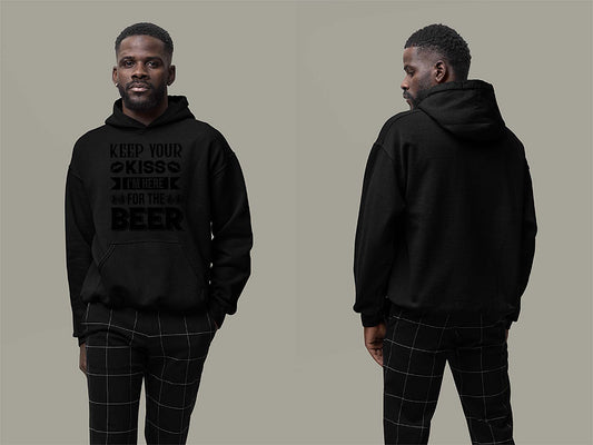 Keeps Your Kiss Hoodie Small Black
