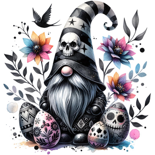 Goth Easter Gnome