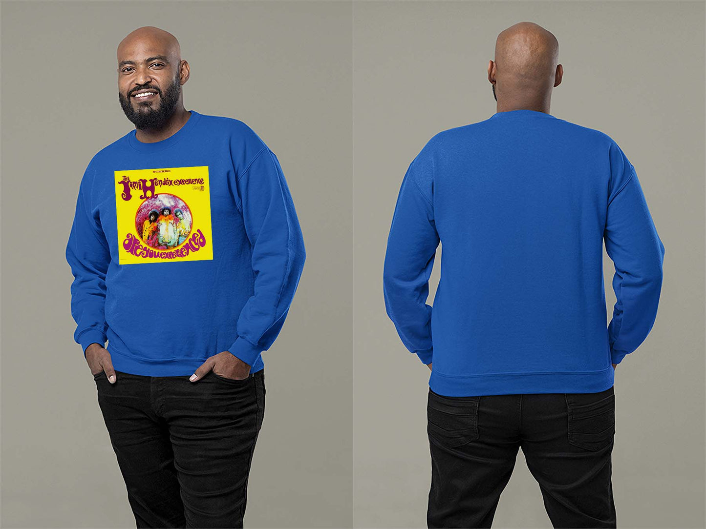 Are You Experienced Sweatshirt Small Royal