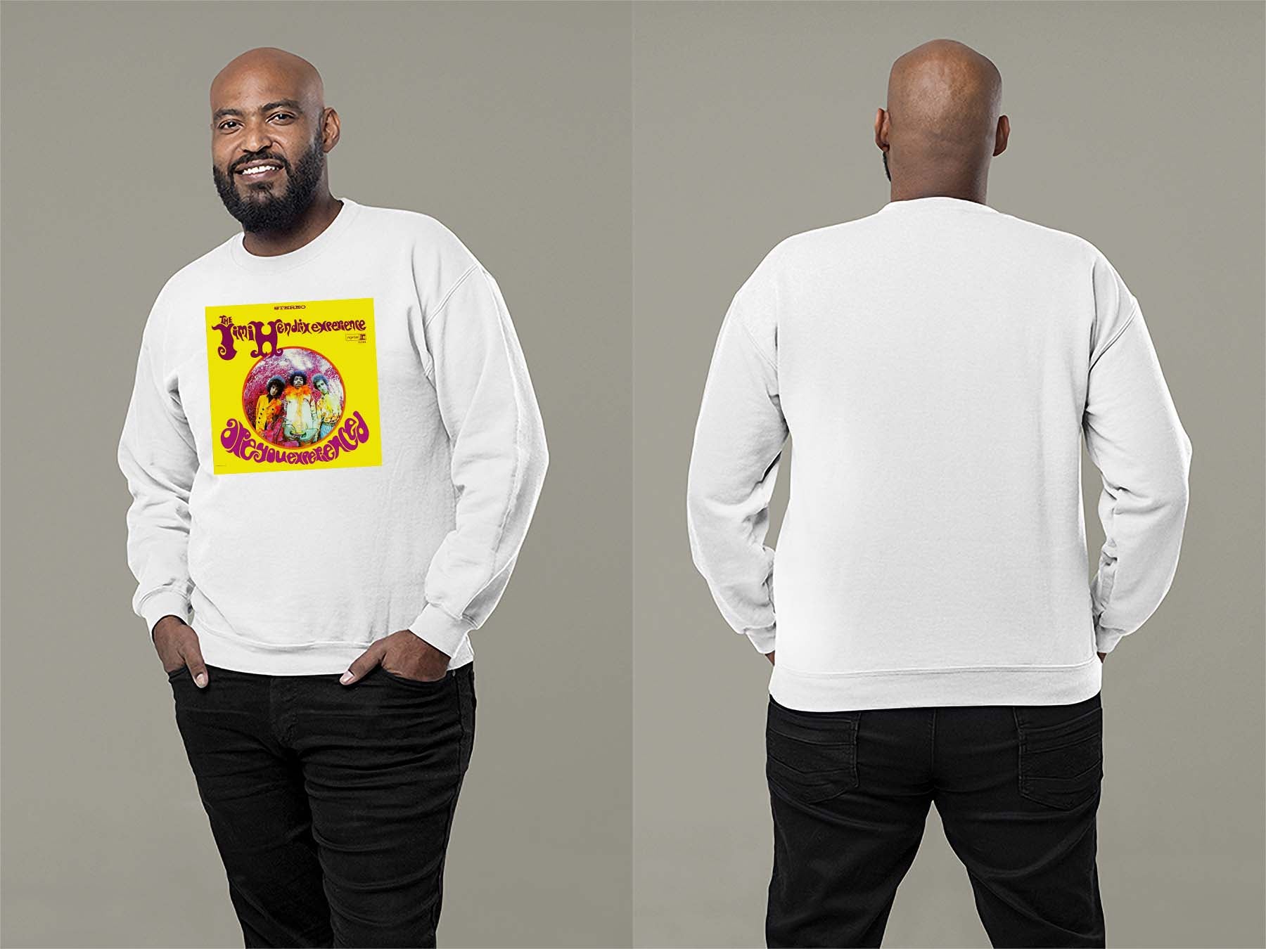 Are You Experienced Sweatshirt Small White