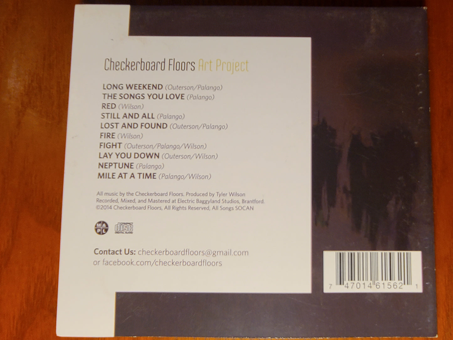 Art Project - Checkerboard Floors CD