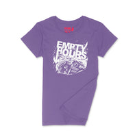Brantford, Empty Hours, Fat Dave, It's About Time album cover, Ladies Crew Neck Shirt, Musician, Lilac/White
