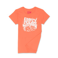 Brantford, Empty Hours, Fat Dave, It's About Time album cover, Ladies Crew Neck Shirt, Musician, Orange/White