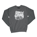 Brantford, Empty Hours, Fat Dave, It's About Time album cover, Musician, Sweatshirt, Black/White