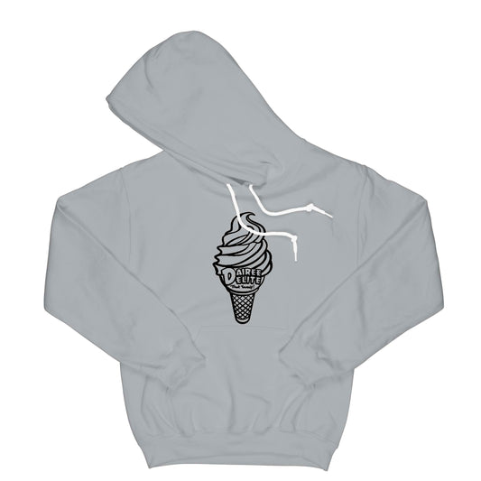 Dairee Delite 70th Anniversary Treat Yourself Cone Hoodie Small Sport Grey