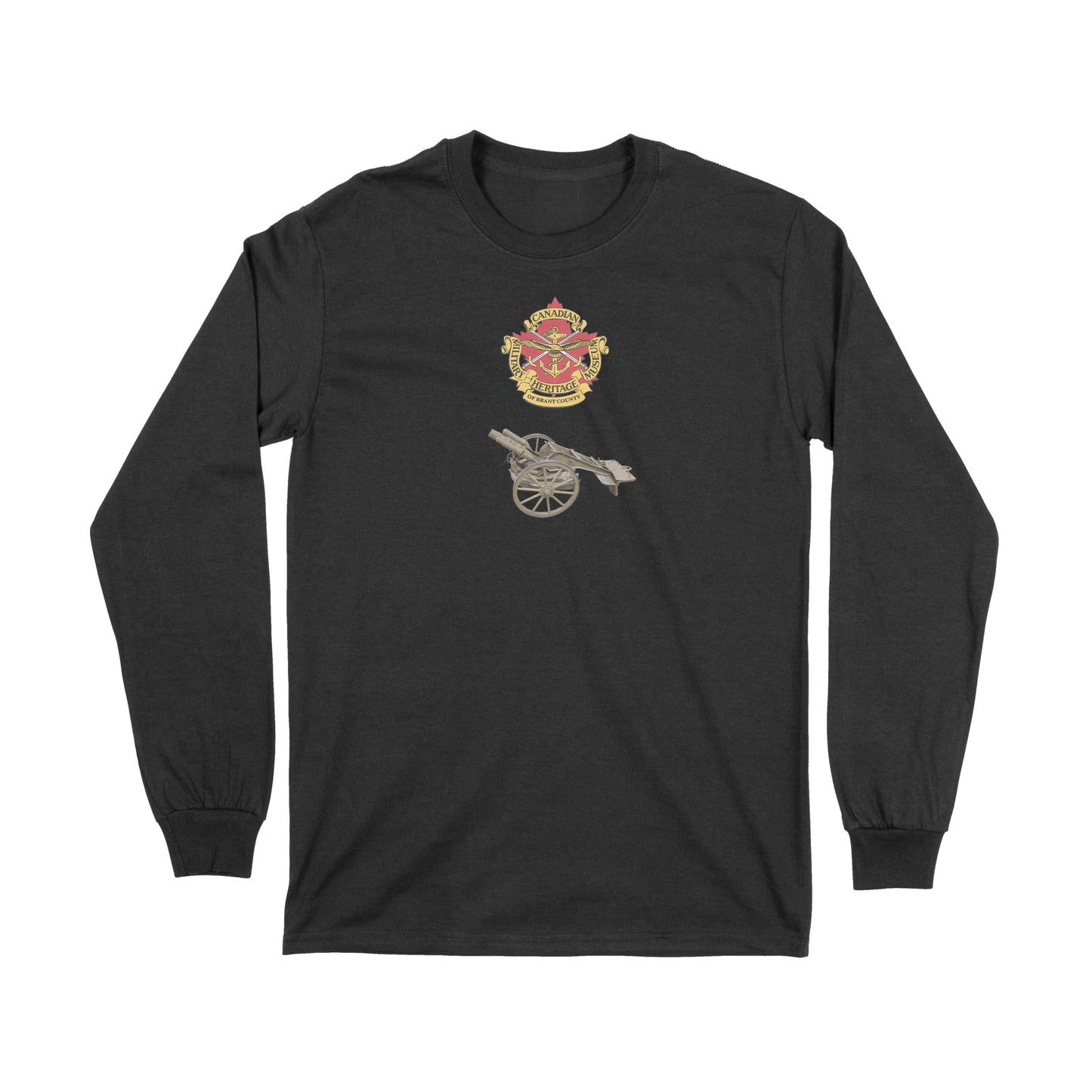 Brantford, Canadian Military Heritage Museum, Fat Dave, Long Sleeve, Mortar, Museum, Black