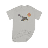 Brantford, Canadian Military Heritage Museum, Fat Dave, Museum, Spitfire, T-Shirt, Grey