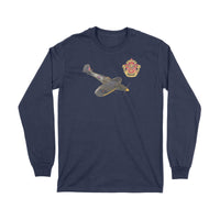Brantford, Canadian Military Heritage Museum, Fat Dave, Long Sleeve, Museum, Spitfire, Navy Blue