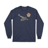 Brantford, Canadian Military Heritage Museum, Fat Dave, Long Sleeve, Museum, Spitfire, Navy Blue