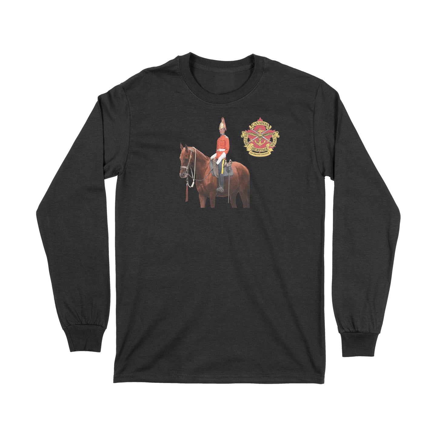 Brantford, Canadian Military Heritage Museum, Fat Dave, Long Sleeve, Mounted Dragoon, Museum, Black