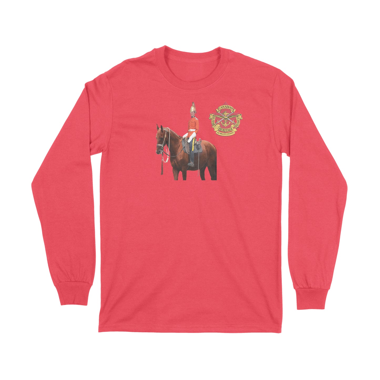 Brantford, Canadian Military Heritage Museum, Fat Dave, Long Sleeve, Mounted Dragoon, Museum, Red