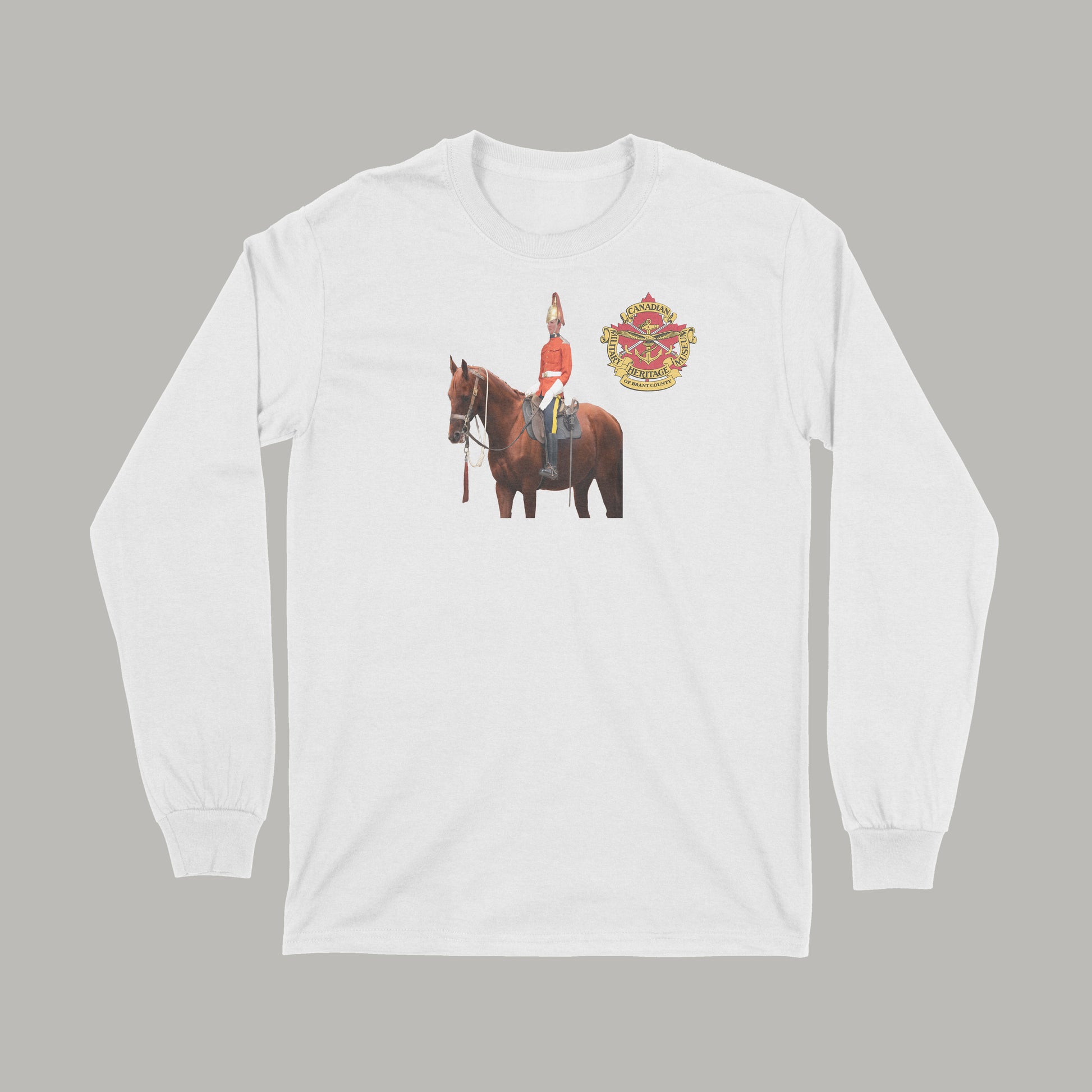 Brantford, Canadian Military Heritage Museum, Fat Dave, Long Sleeve, Mounted Dragoon, Museum, White