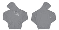 Avery Raquel Logo Hoodie Small Charcoal