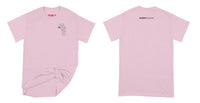 Avery Raquel Logo T-Shirt Small Light Pink