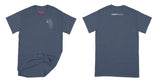 Avery Raquel Logo T-Shirt Small Navy Blue