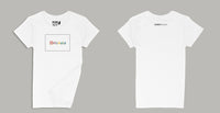Avery Raquel Helpless Ladies Crew (Round) Neck Shirt Small White