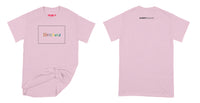 Avery Raquel Helpless T-Shirt Small Light Pink
