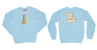 Avery Raquel All Up To You Sweatshirt Small Light Blue
