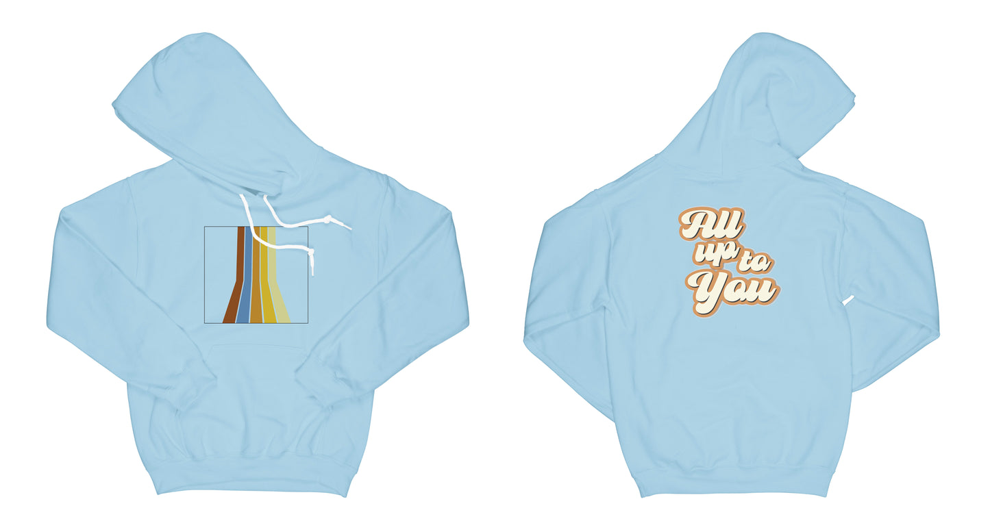 Avery Raquel All Up To You Hoodie Small Light Blue